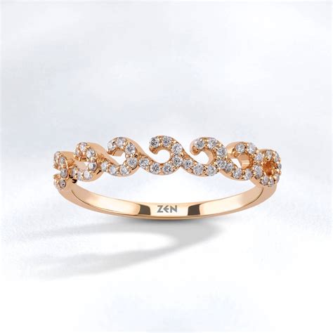 Ct Wellen Diamantring Zen Diamond