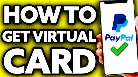 How To Get Paypal Virtual Card 2025 Youtube