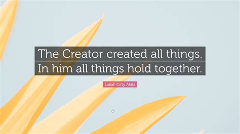 All Things That Begin To Exist Are Created 2