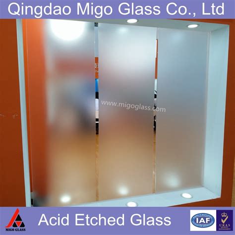 Mm Mm Mm Mm Sandblasted Glass Tempered Sandblasted Glass And