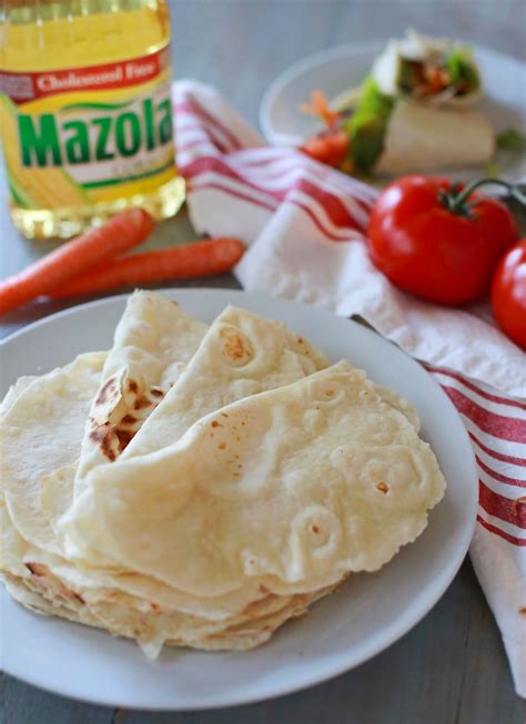 Easy Homemade Flour Tortillas Tangled With Taste