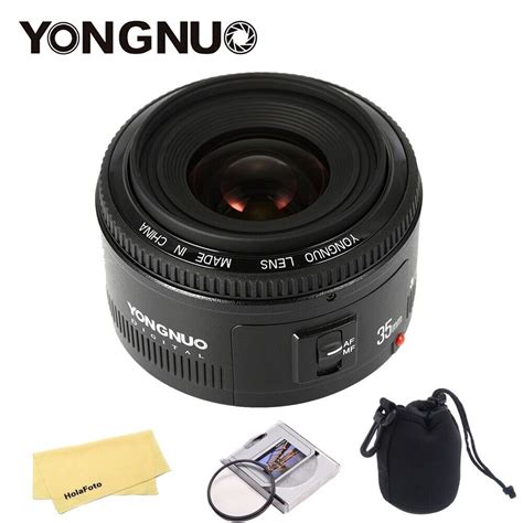 Yongnuo Yn Mm F Lens Wide Angle Large Aperture Fixed Auto Focus Lens