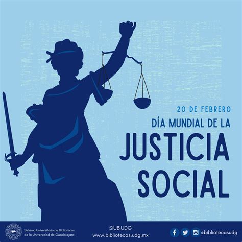 Día Mundial de la Justicia Social Sistema Universitario de