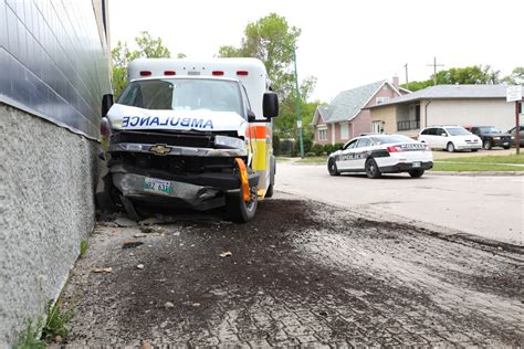 Stolen Ambulance Crashes Naked Suspect In Custody Winnipeg Free Press