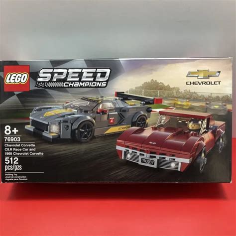 LEGO SPEED CHAMPIONS Chevrolet Corvette C8 R Race Car And 1968