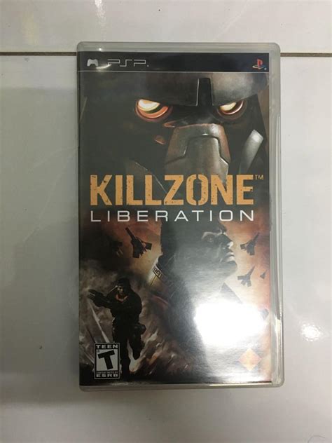 Psp Original Umd Killzone Video Gaming Video Games Playstation On