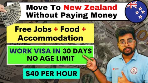 New Zealand Jobs New Zealand Work Visa Youtube