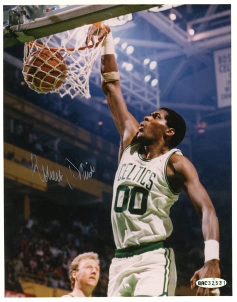 Robert Parish Celtics 8x10 Autographed Photo UDA BAC 32531 Reed Buy