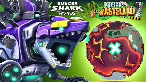 Hungry Shark World Mecha Sharkjira New Unlocked Skin Pacific