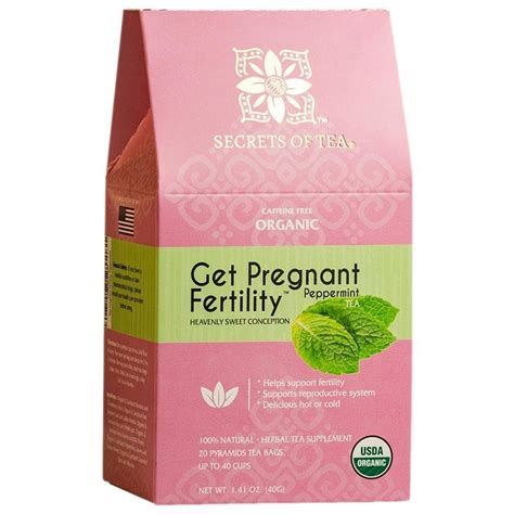 Fertility Tea Peppermint Flavor Himher Secrets Of Tea