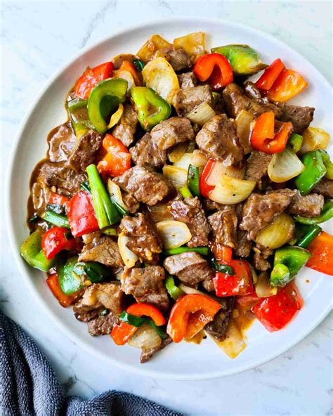 Black Pepper Beef Stir Fry Casually Peckish