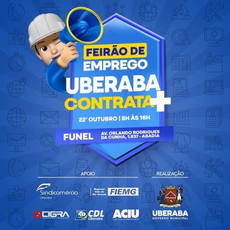 Prefeitura Prepara Feir O De Emprego Uberaba Contrata Saiba Como