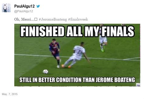 Messi's Dribble Against Boateng Went Bad On Twitter (photos) - Jokes Etc - Nigeria