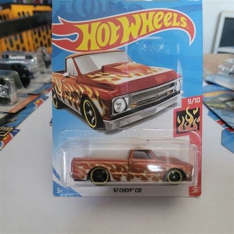 Hot Wheels 67 Chevy C10 Shopee Brasil