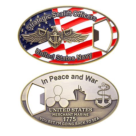 Navy Ship Challenge Coins - Signature Coins