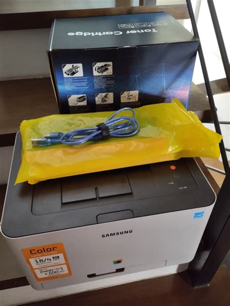 Rush Sale Defective Samsung Clp Colored Laser Printer And Ink