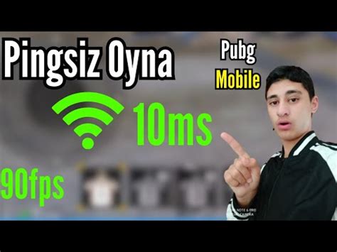 PING SORUNUNUN ÇÖZÜMÜ 0 MS OYNA Pubg Mobile YouTube