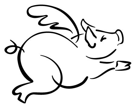 Pig Outline Clip Art - ClipArt Best