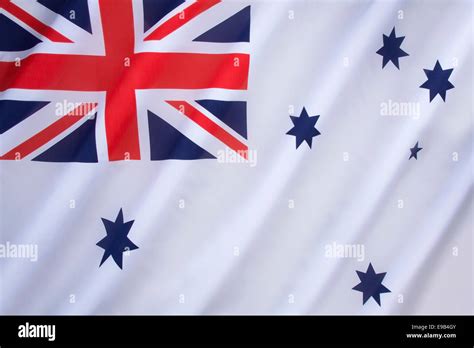 Australian White Ensign Stock Photo - Alamy