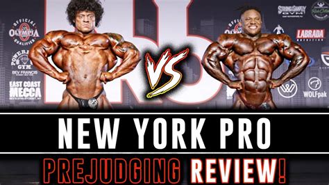 Tonio Burton Vs Stuart Sutherland Pose By Pose New York Pro