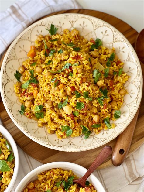 Instant Pot Turmeric Chickpea Rice Bowls Healing Slice