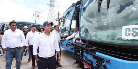 Presentan las 33 nuevas unidades del Sistema de Transporte Público Va