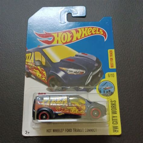 HOT WHEELS FORD TRANSIT CONNECT TREASURE HUNT HW CITY WORKS LAST PIECE Shopee Malaysia