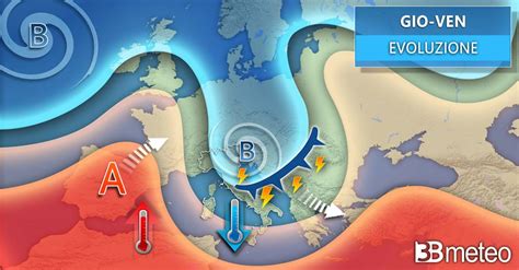 Meteo Tra Gioved E Venerd Fronte Freddo Rovesci E Temporali Su