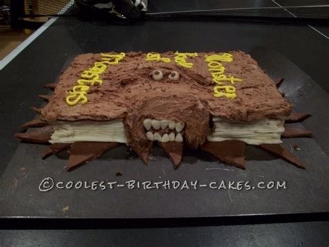 Harry Potter Monster Book Cake Hagrid S Monster Book Of Monsters Cake