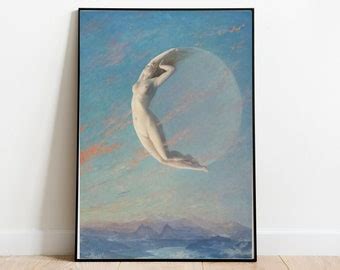 Nude Moon Goddess Etsy