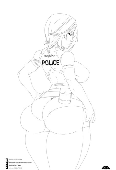 Genshin Impact Eula Police By Amaurymangaka Hentai Foundry