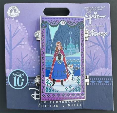 Frozen 10th Anniversary Pin Collection At Disney Parks Disney Pins Blog