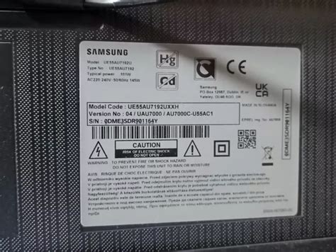 TELEWIZOR SAMSUNG UE55AU7192UXXH UHD 55'' | Telewizory | Loombard.pl