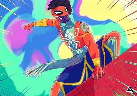 Indian Spider Man From Spider Across The Spider Verse Marvel