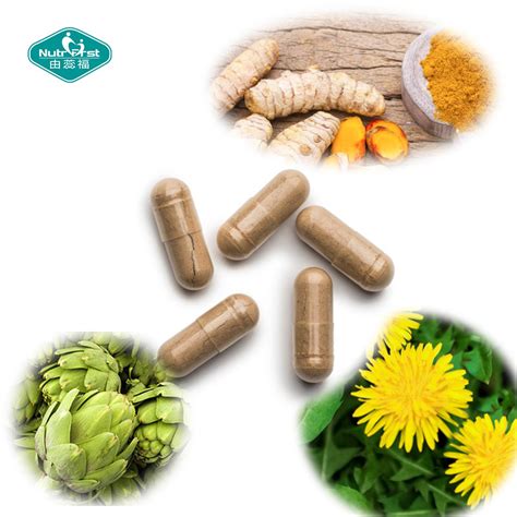 Liver Health Dandelion Root Milk Thistle Natural Herbal Extract Repair