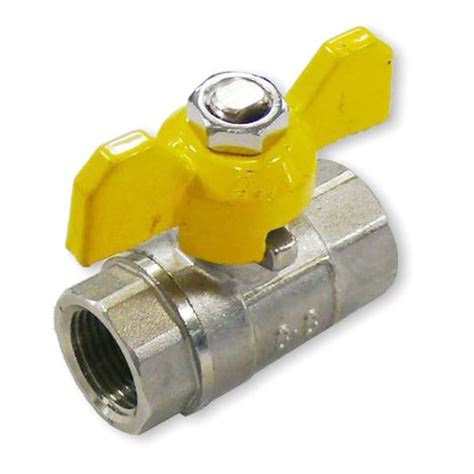 Ag Gas Ball Valve 38 Bsp Female Ports With Standard Handle Lkq Nova