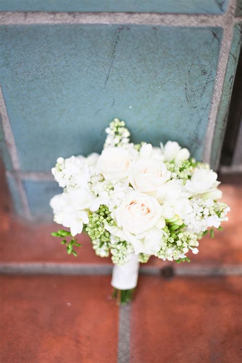 White Rose Wedding Bouquet - Elizabeth Anne Designs: The Wedding Blog