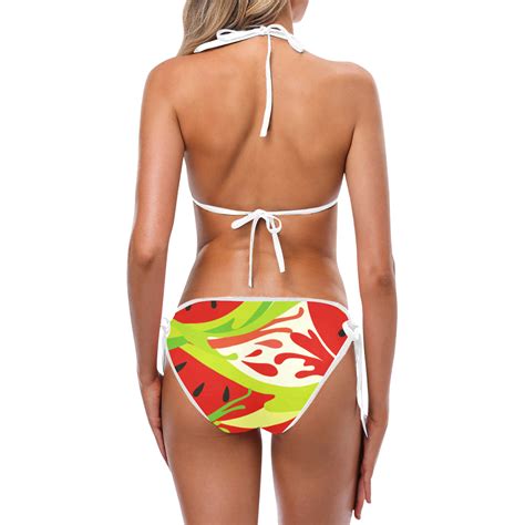Watermelon Bikini Custom Bikini Swimsuit Model S Id D