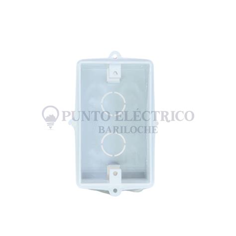 Caja Rectangular De Embutir Pvc Punto El Ctrico Bariloche