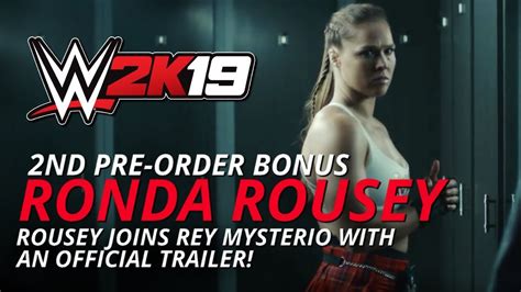 Wwe 2k19 Ronda Rousey Pre Order Bonus Roddy Piper Inclusion