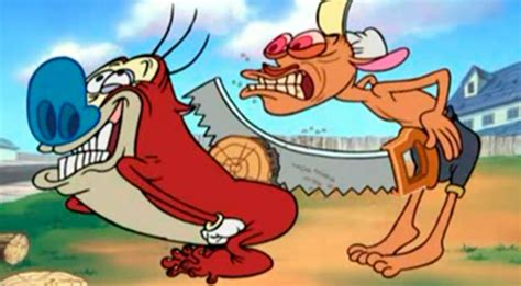 Ren Stimpy Ren And Stimpy Saw Hd Wallpaper