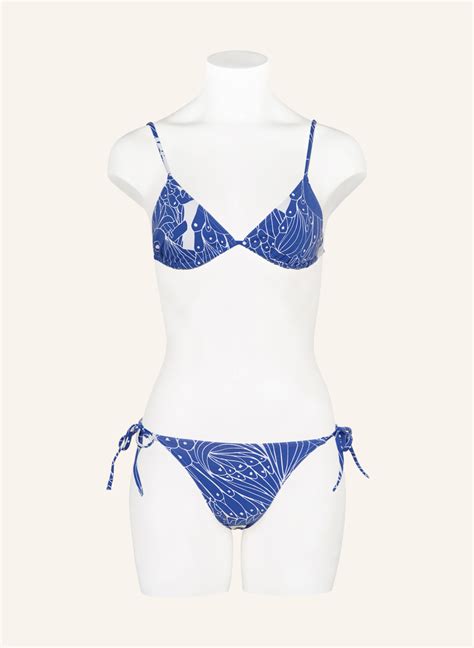 Eres Triangel Bikini Hose Gerardo In Blau Weiss