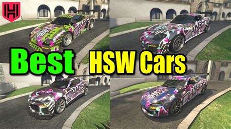 Top 5 Fastest HSW Cars In GTA 5 Online YouTube