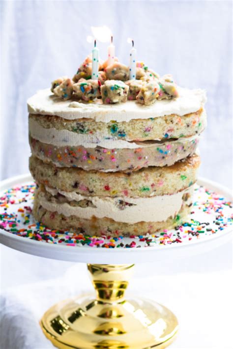 Cookie Dough Momofuku Funfetti Birthday Cake Pass The Cookies