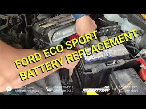 Come Sostituire La Batteria Della Ford Ecosport Ford Ecosport Bv226