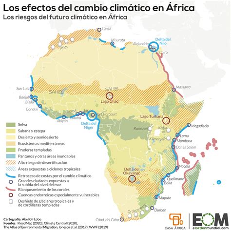 El Mapa Del Cambio Clim Tico En Frica Mapas De El Orden Mundial Eom