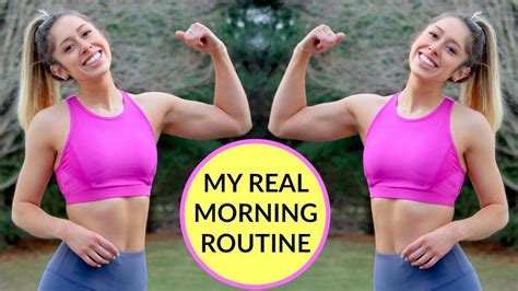 Real Morning Routine Cleaning Ab Workout New Hair Youtube