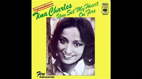 Tina Charles You Set My Heart On Fire 1975 Stereo In Youtube