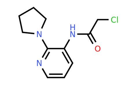 CAS 1156200 84 8 2 Chloro N 2 Pyrrolidin 1 Yl Pyridin 3 Yl