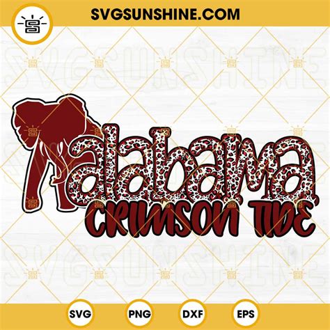 Roll Tide SVG, Alabama Role Tide SVG, Alabama Crimson Tide SVG PNG DXF ...